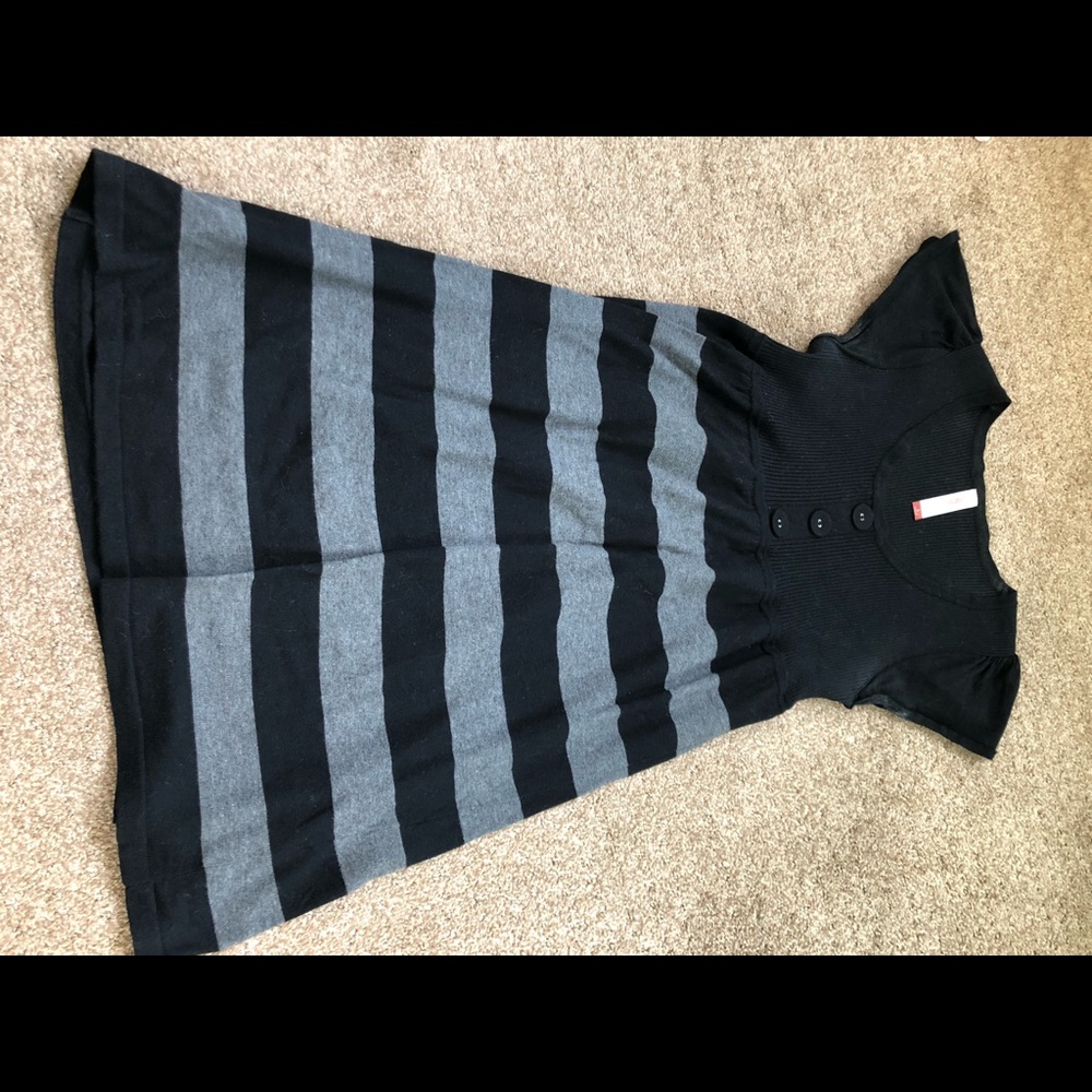 Woman’s shirt sleeved dress